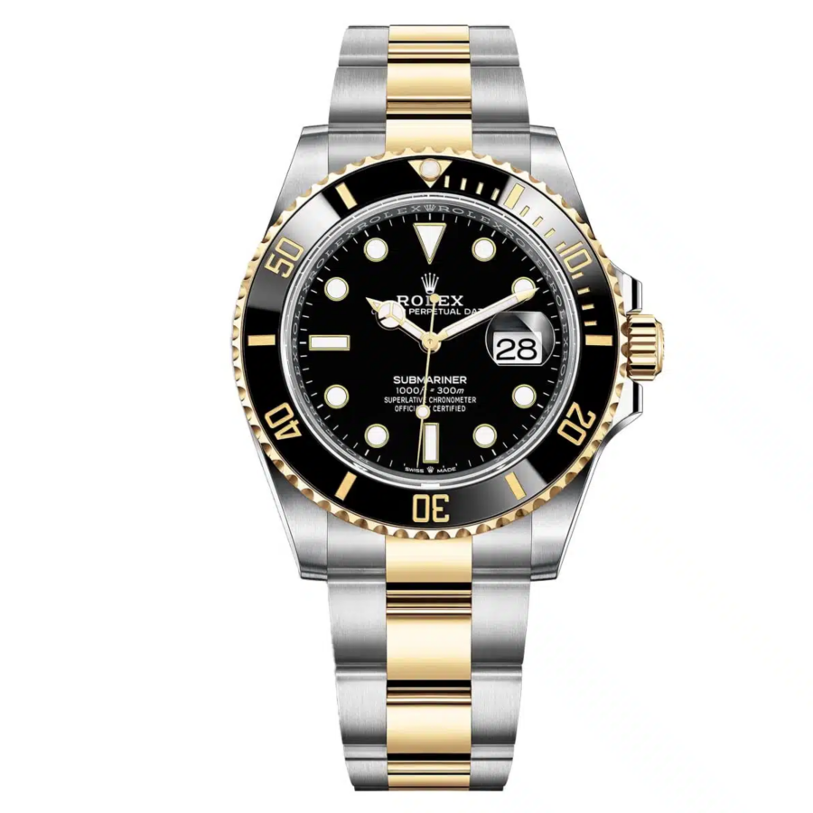 SUBMARINER BLACK TWO-TONE